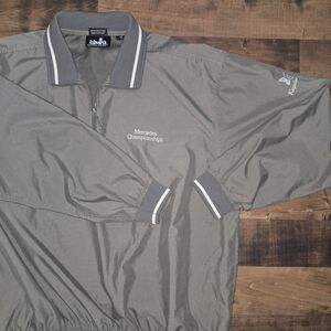 Ashworth Weather Systems Rainjacket in Gray Beige Kapalaua Mercedez Championship